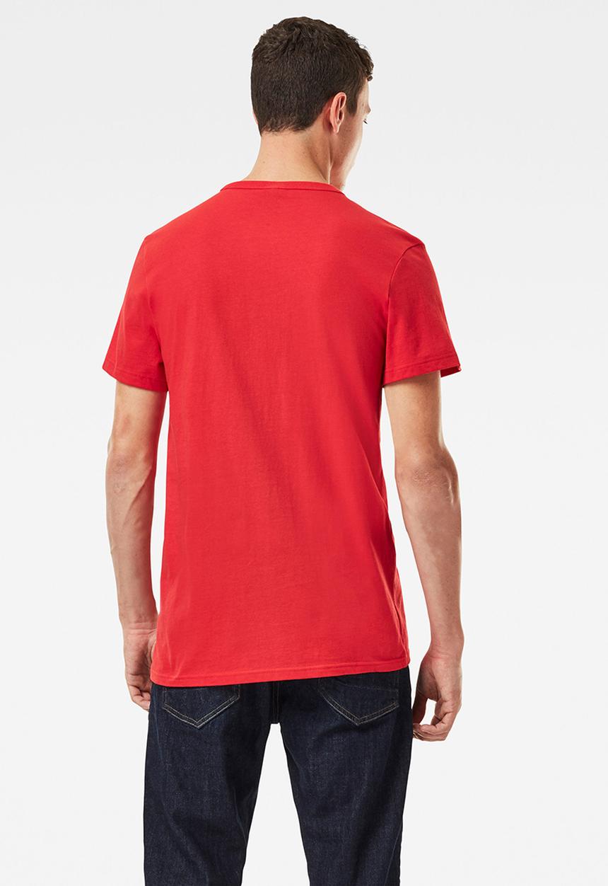 G-STAR - Graphic core straight r t s\s - flame