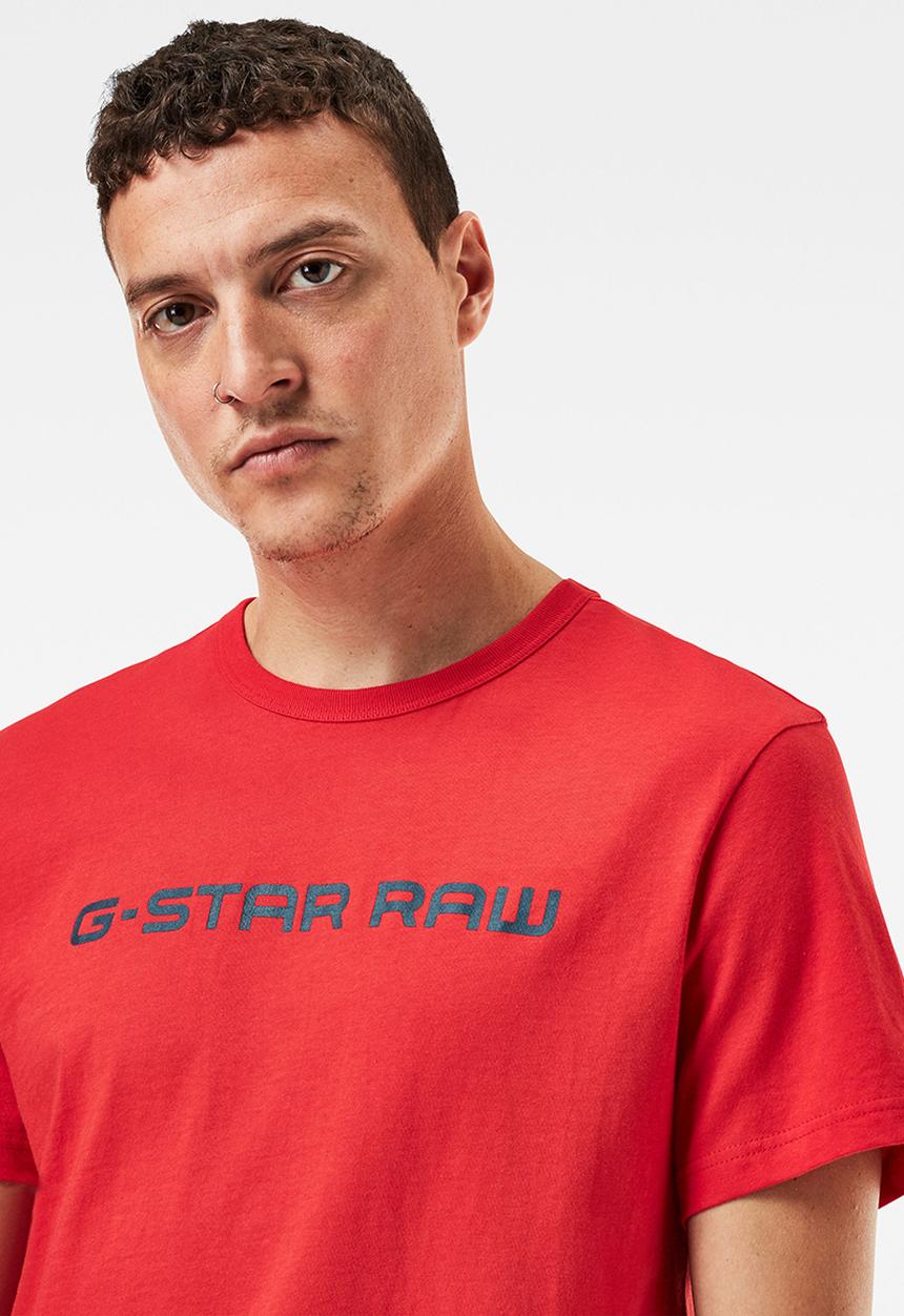 G-STAR - Graphic core straight r t s\s - flame