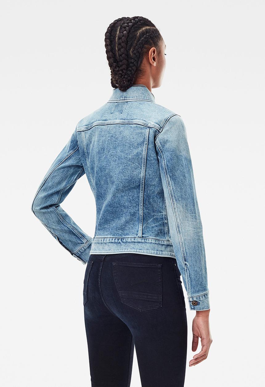 G-STAR - 3301 slim jacket - sun faded stone