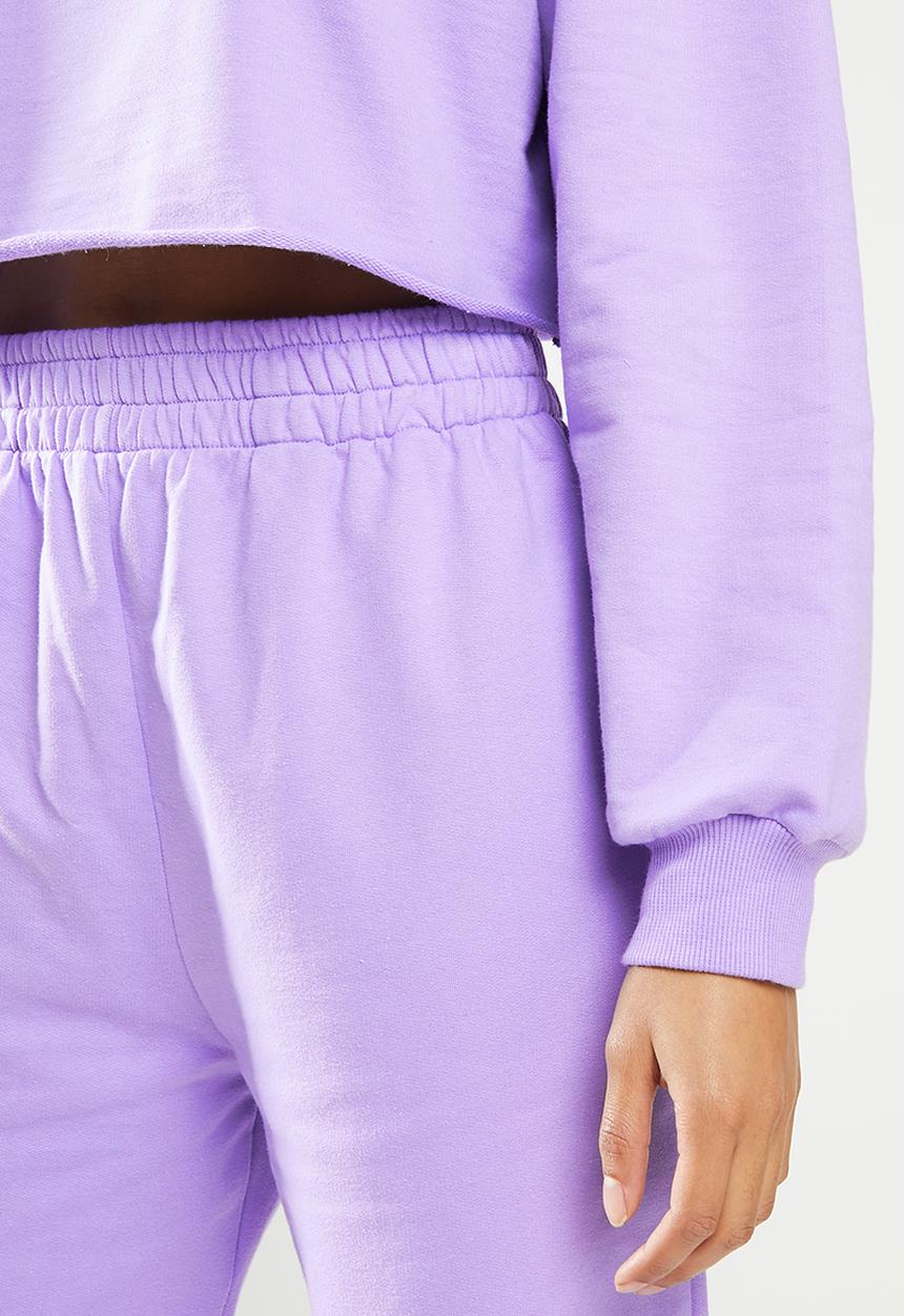 Blake - Cropped sweater - lilac 