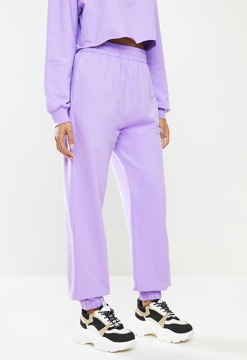 Blake - Slouchy jogger - lilac