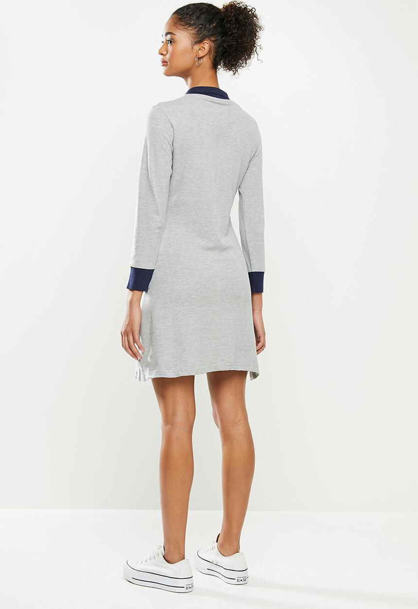 Aca Joe - Long sleeve dress - grey 