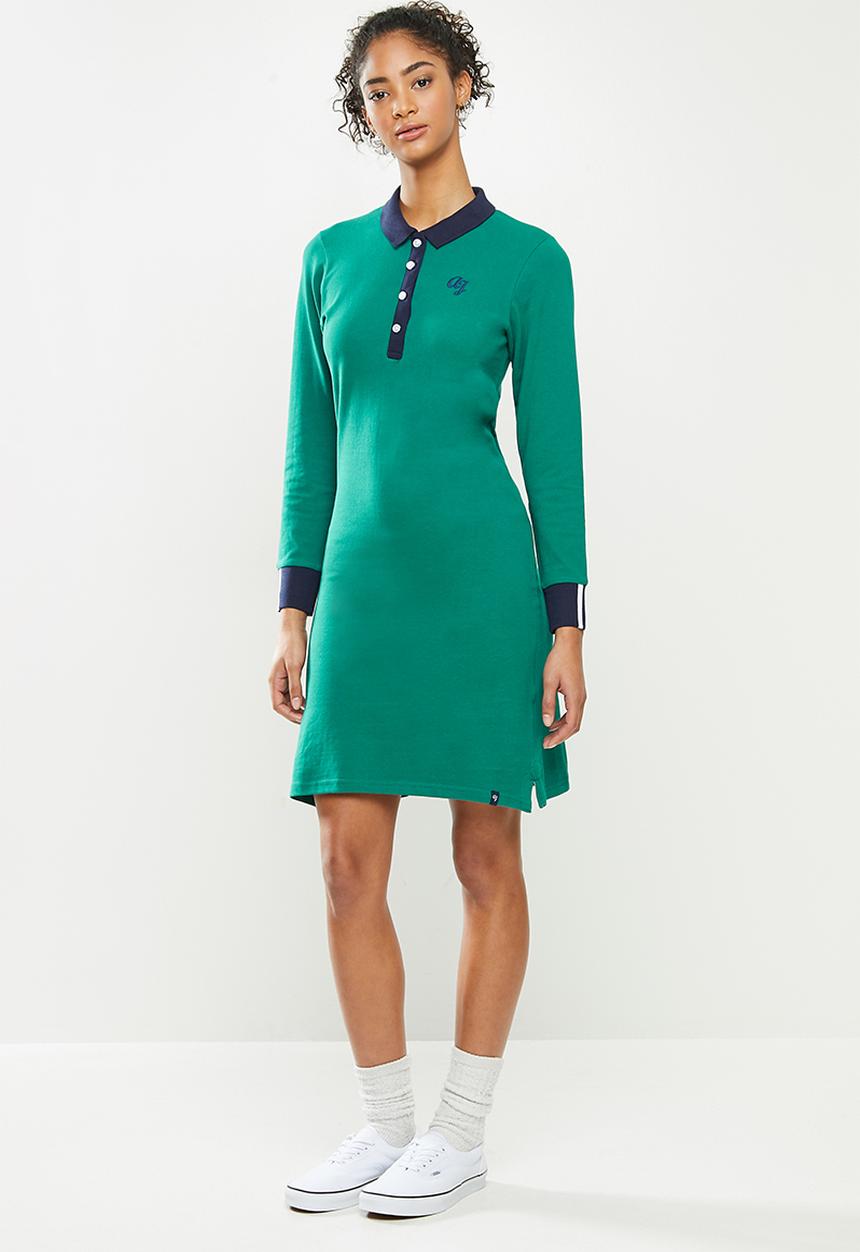 Aca Joe - Long sleeve dress - green
