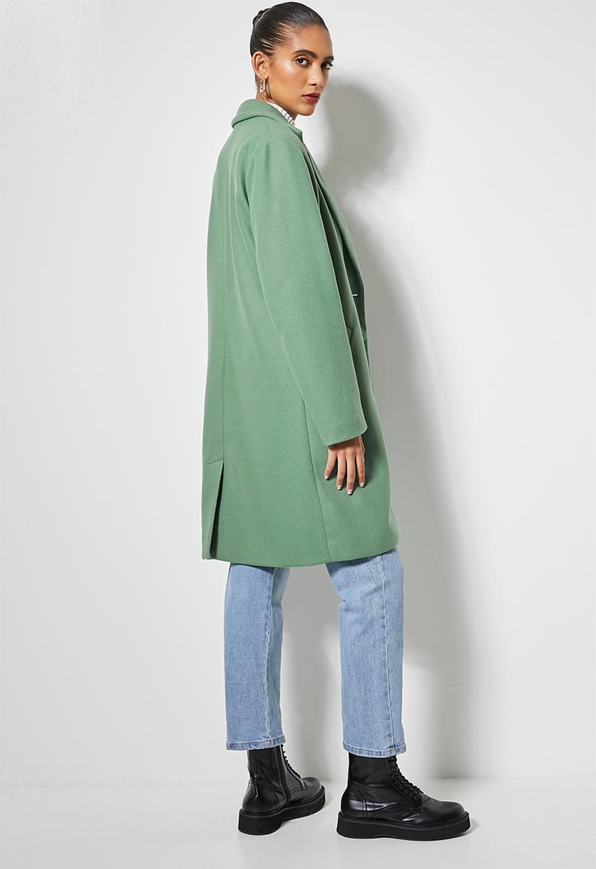 Superbalist - Blazer coat - deep sage
