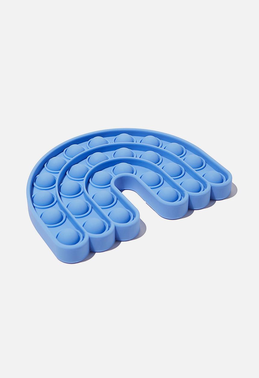 Cotton On - Snap bubble pop fidget toy - rainbow