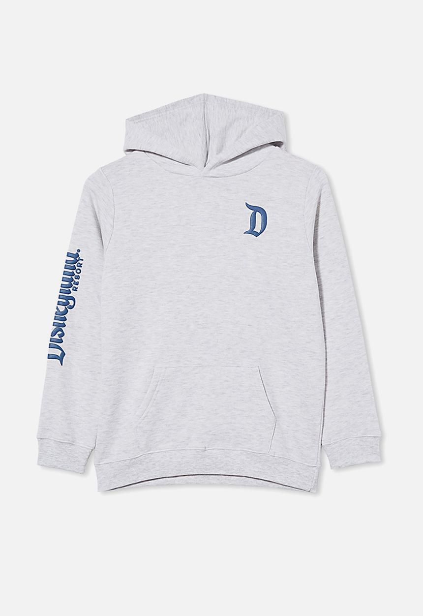 Cotton On - License free hoodie - lcn dis summer grey marle / disneyland