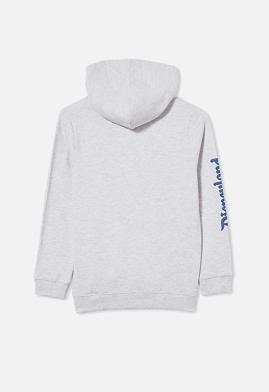 Cotton On - License free hoodie - lcn dis summer grey marle / disneyland