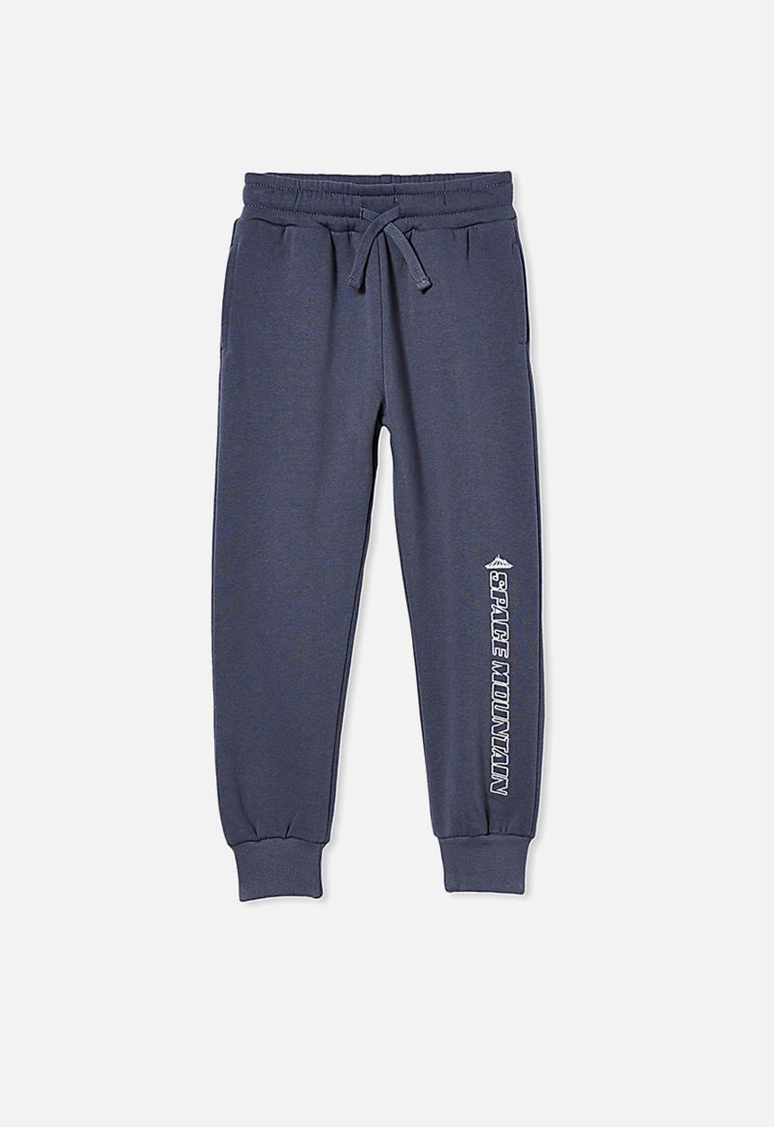 Cotton On - License slouch trackpant - navy