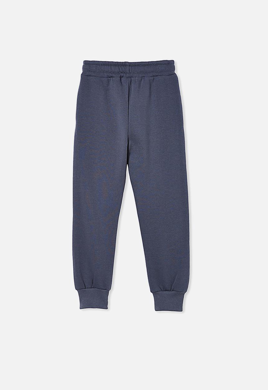 Cotton On - License slouch trackpant - navy