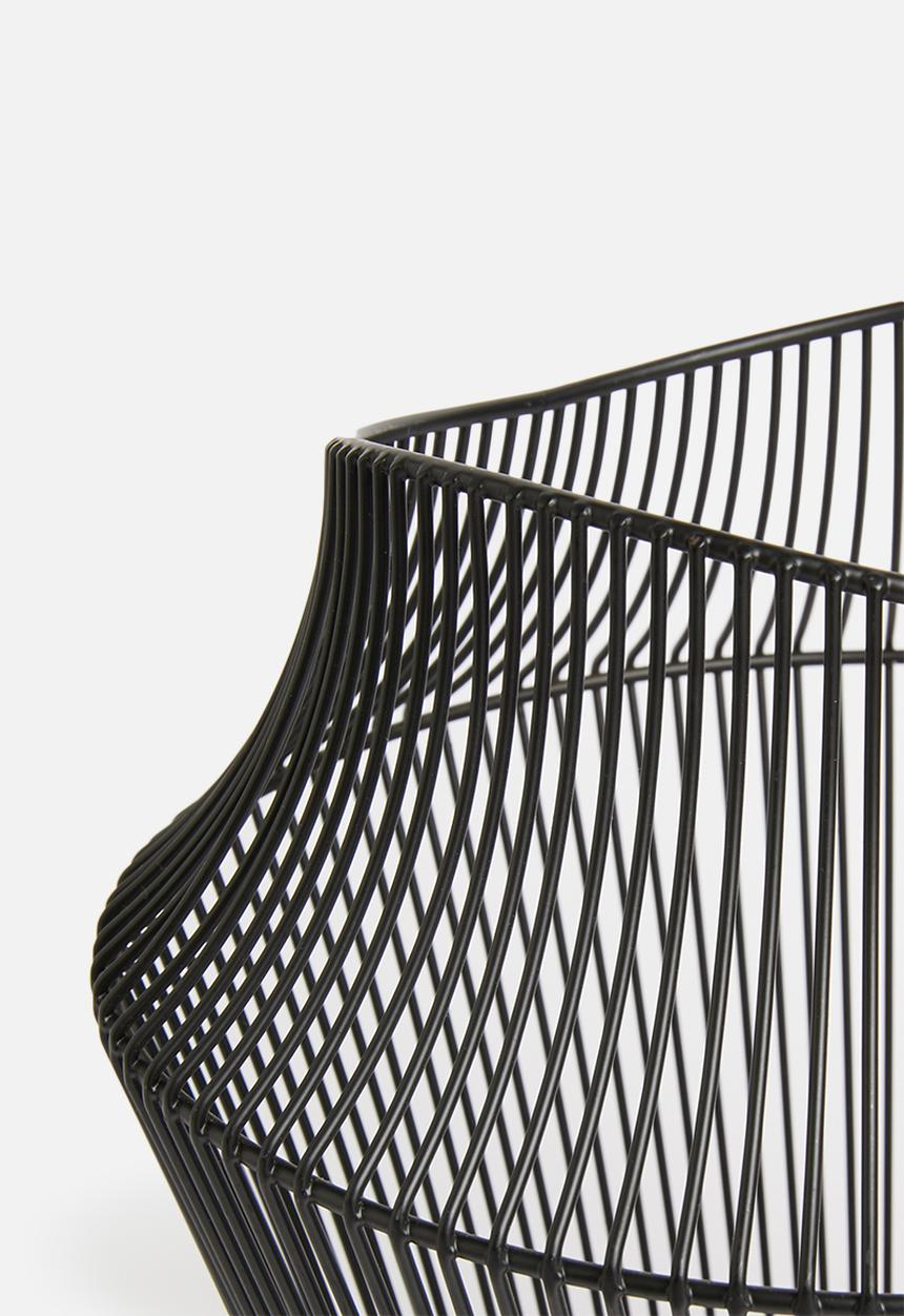 Sixth Floor - Terra wire table lamp - black