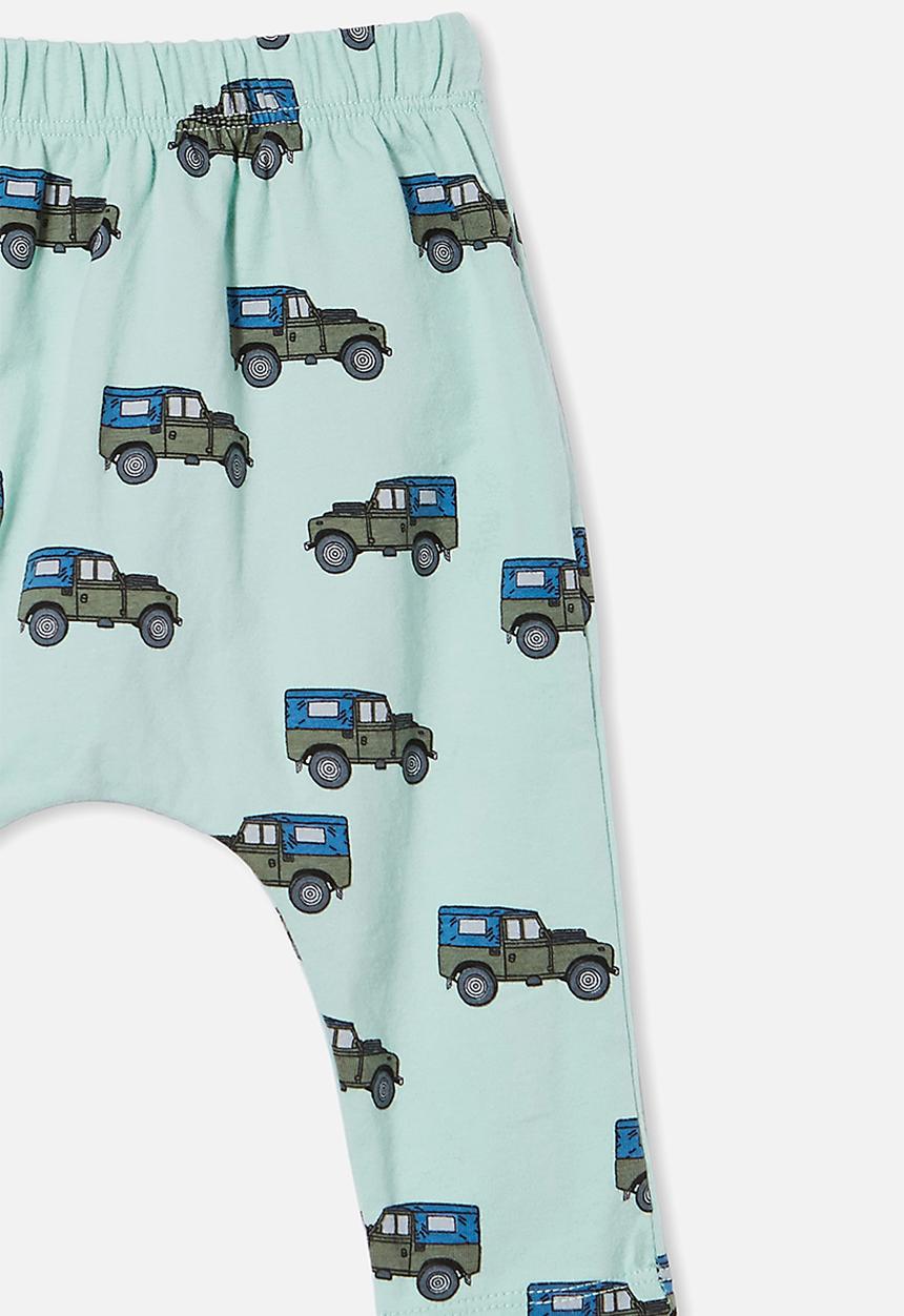 Cotton On - The legging - duck egg/beep beep