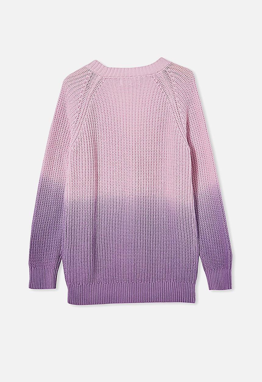 Cotton On - Billie knit cardigan - purple