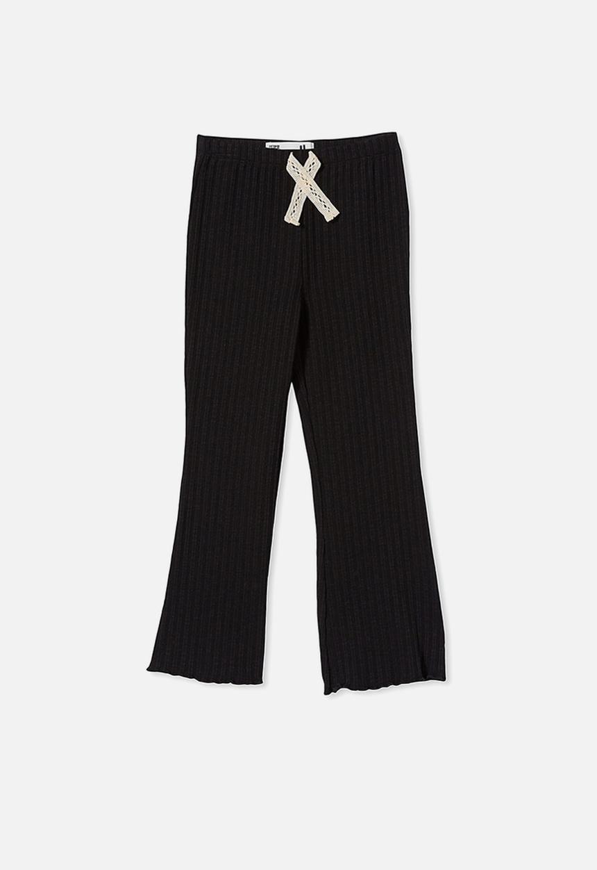 Cotton On - Francine flare pant - black 