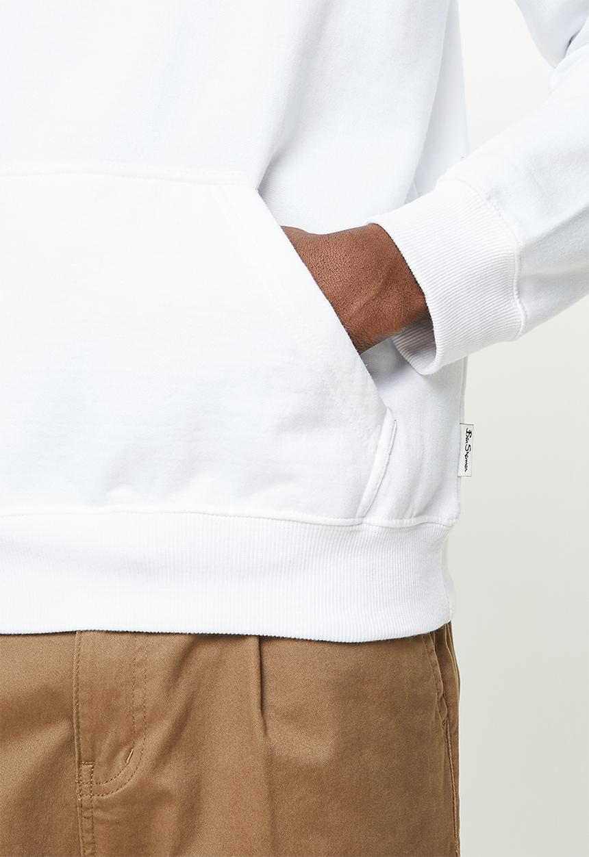 Ben Sherman - Cat pullover - white