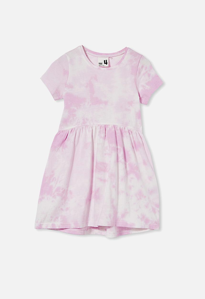 Cotton On - Freya short sleeve dress - pale violet