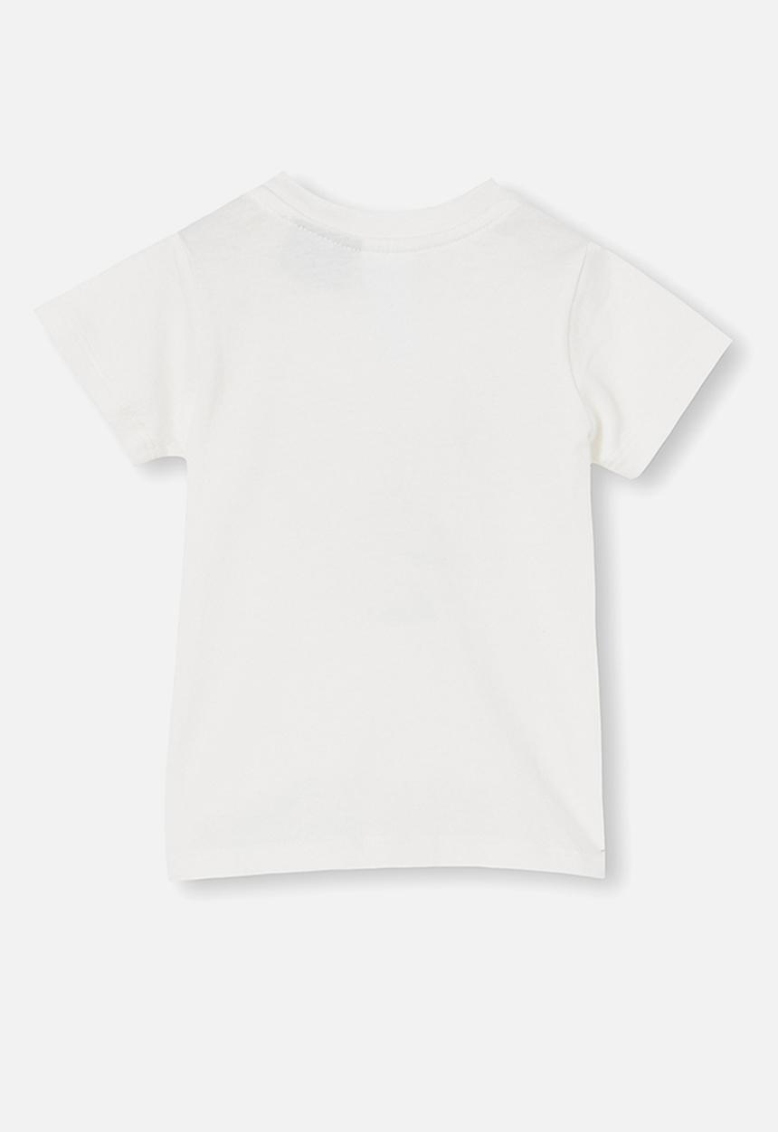 Cotton On - Jamie short sleeve tee - license - white 