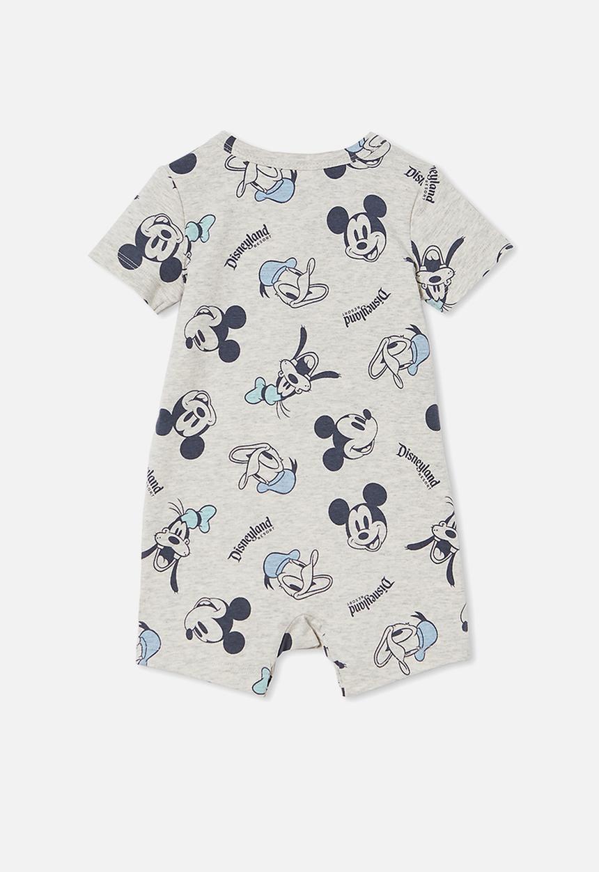 Cotton On - The short sleeve romper license - grey