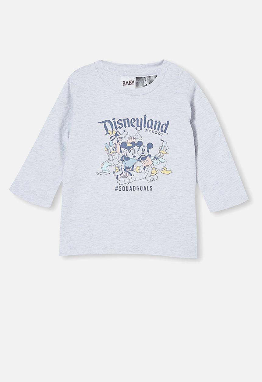 Cotton On - Jamie long sleeve tee - license - light grey 