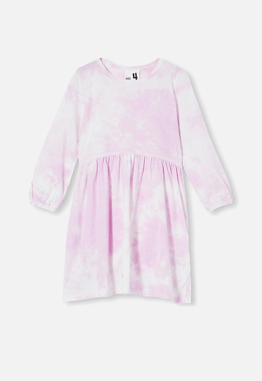 Cotton On - Savannah long sleeve dress - pink
