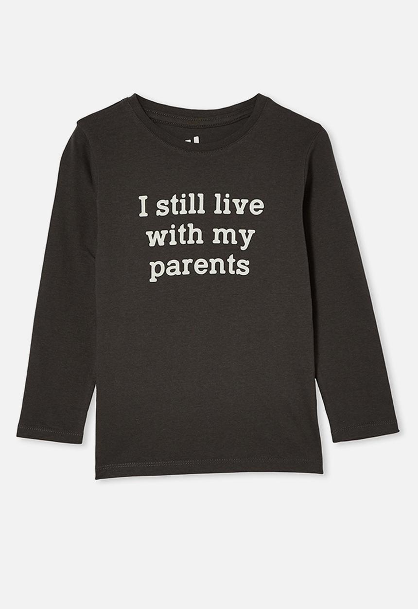 Cotton On - Penelope long sleeve tee - black