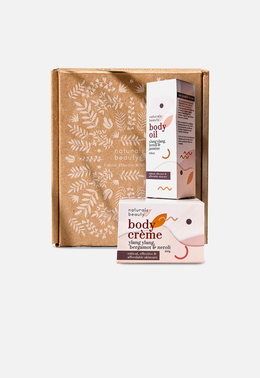 Naturals Beauty - Body Care Gift Box - 2 Piece Set