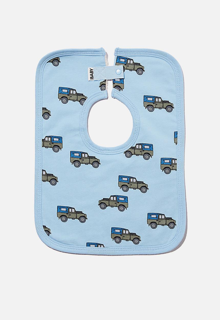 Cotton On - The square bib - skye haze