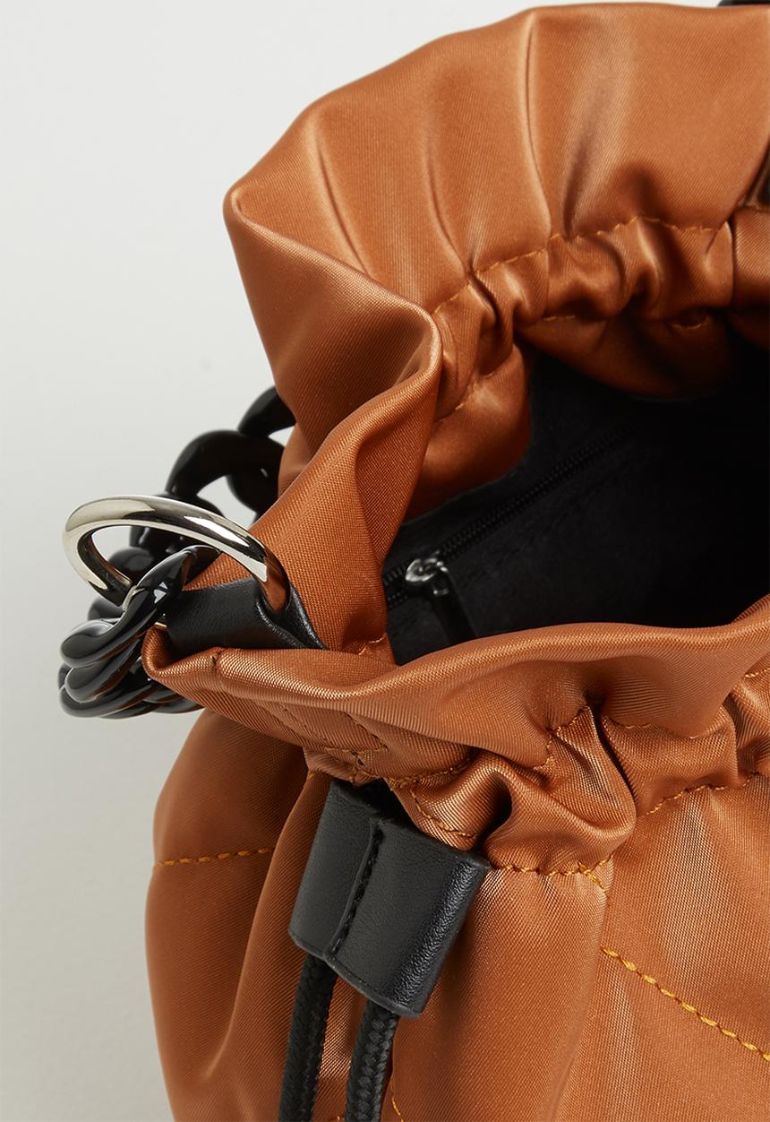 Tom Tom - Chain strap bucket bag - rust