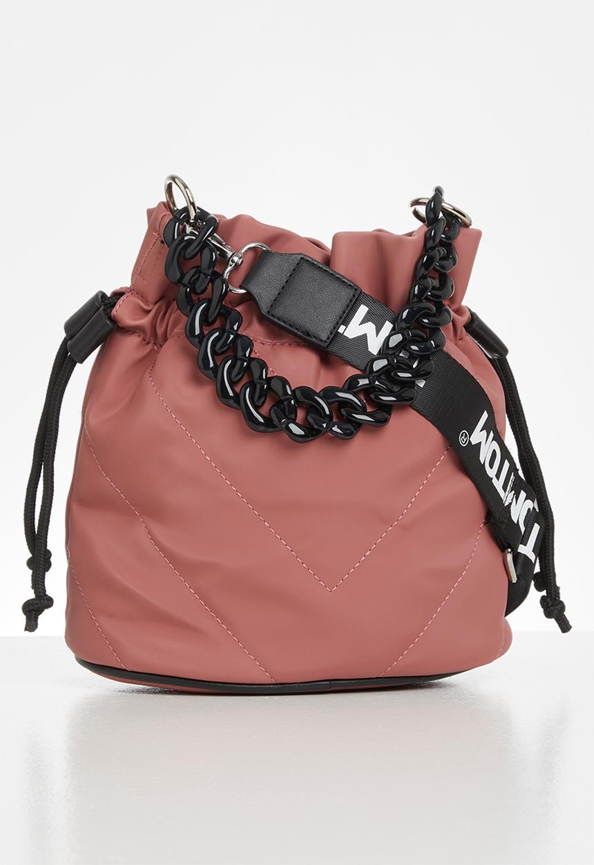 Tom Tom - Chain strap bucket bag - pink