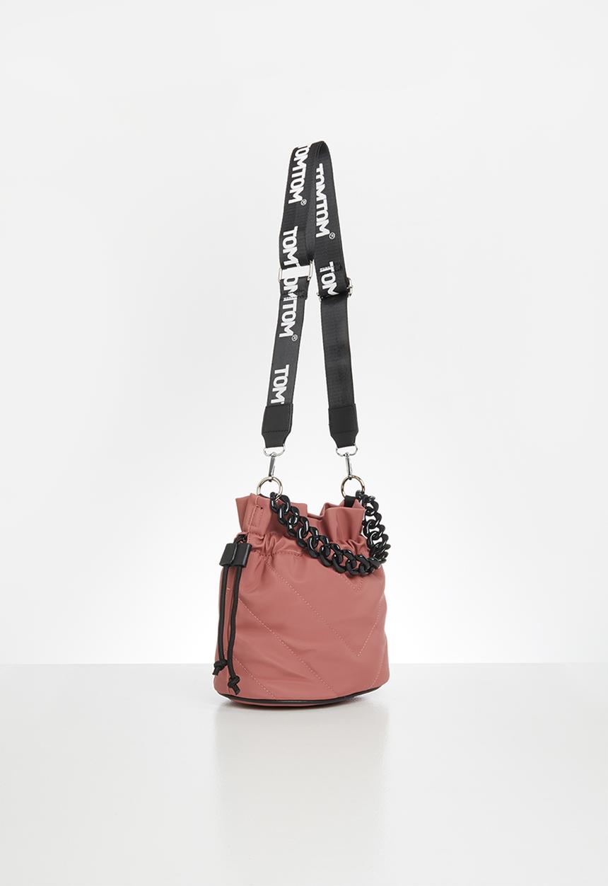 Tom Tom - Chain strap bucket bag - pink