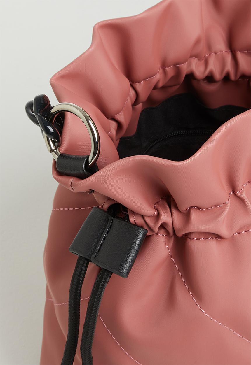Tom Tom - Chain strap bucket bag - pink
