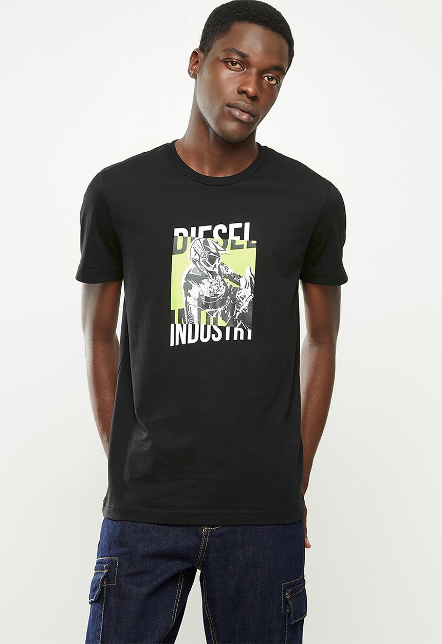 Diesel  - T-diegos-k44 t-shirt- black
