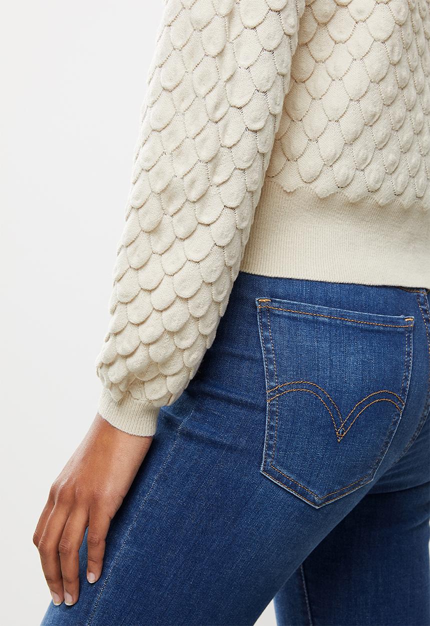 ONLY - Gillie long sleeve cardigan knit - stone