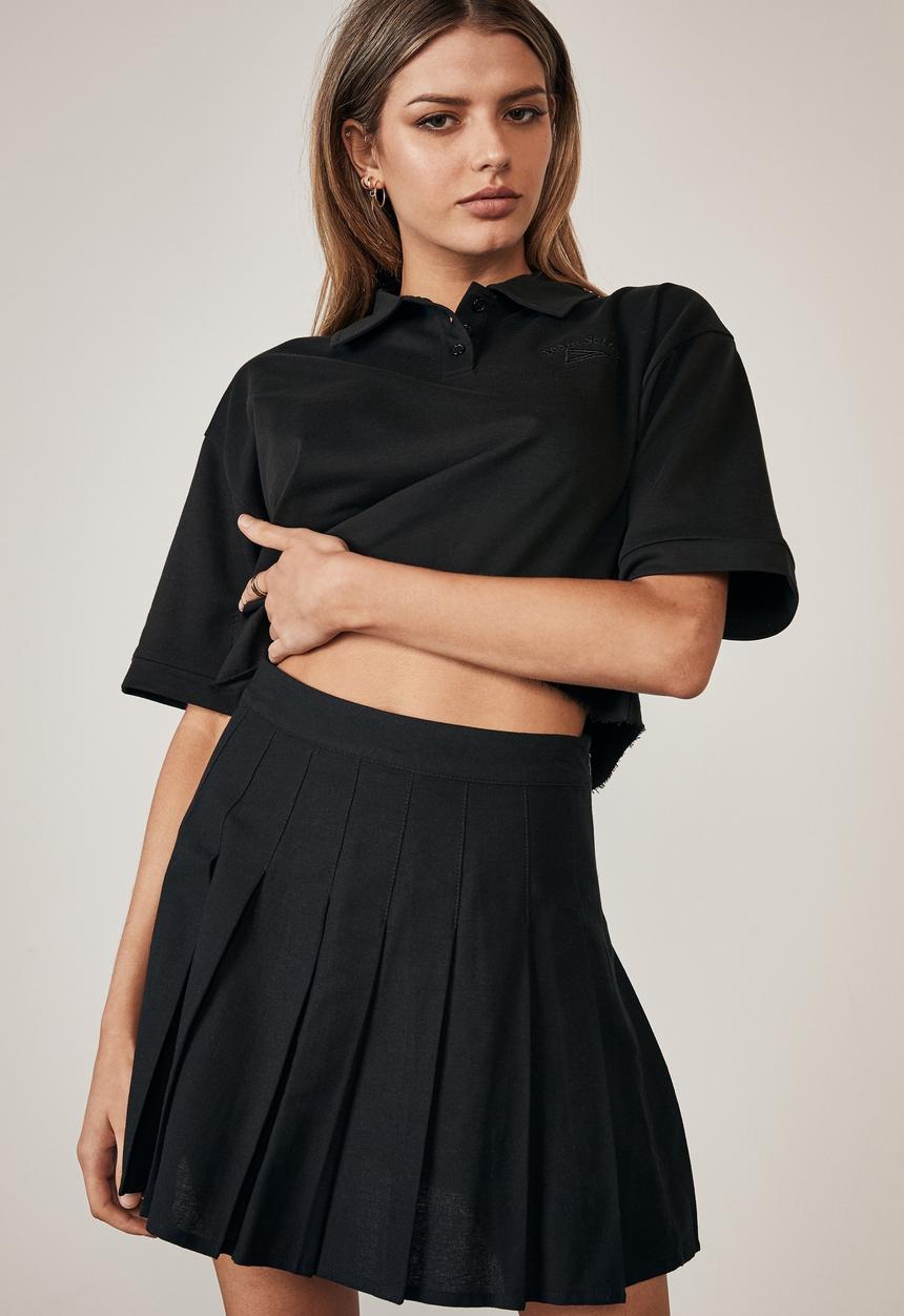 Factorie - Pleated skirt - black