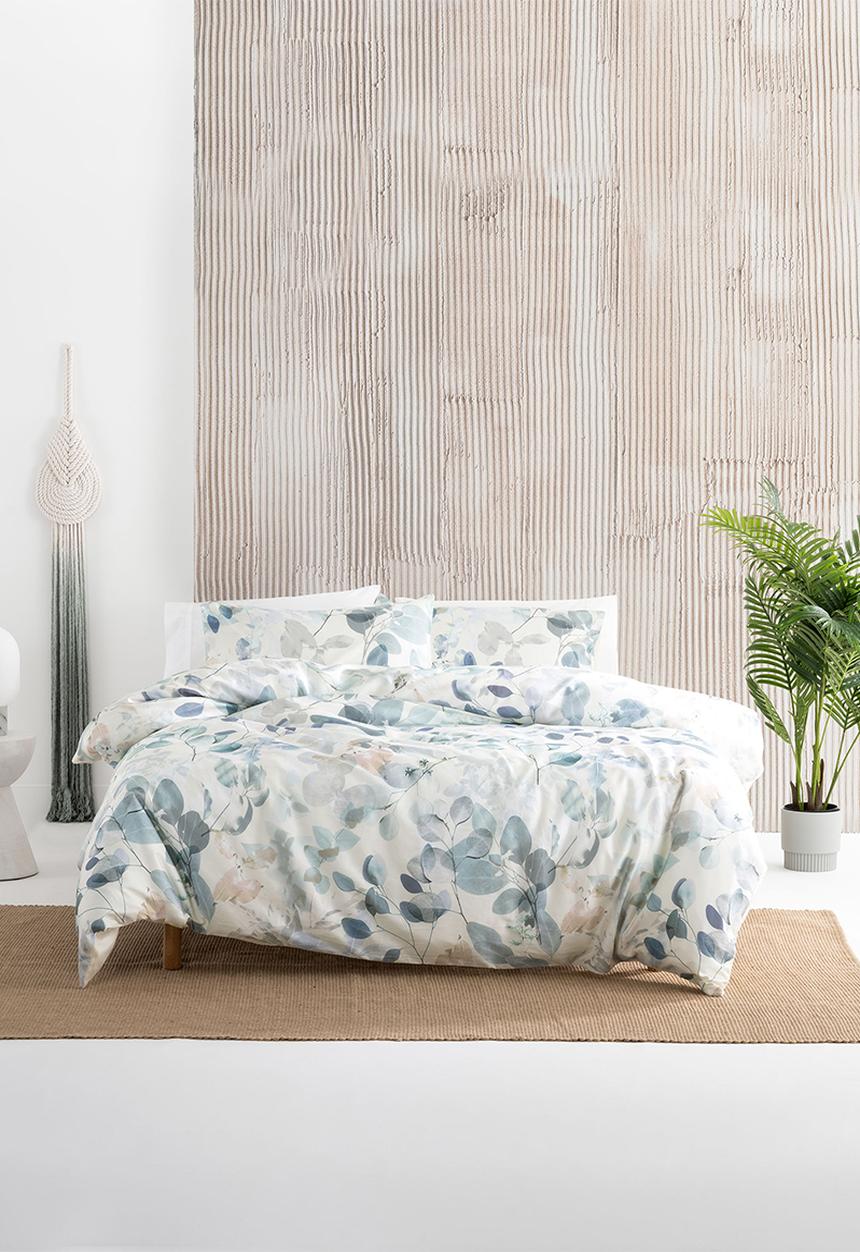 Linen House - Nature trail duvet cover set - petrol