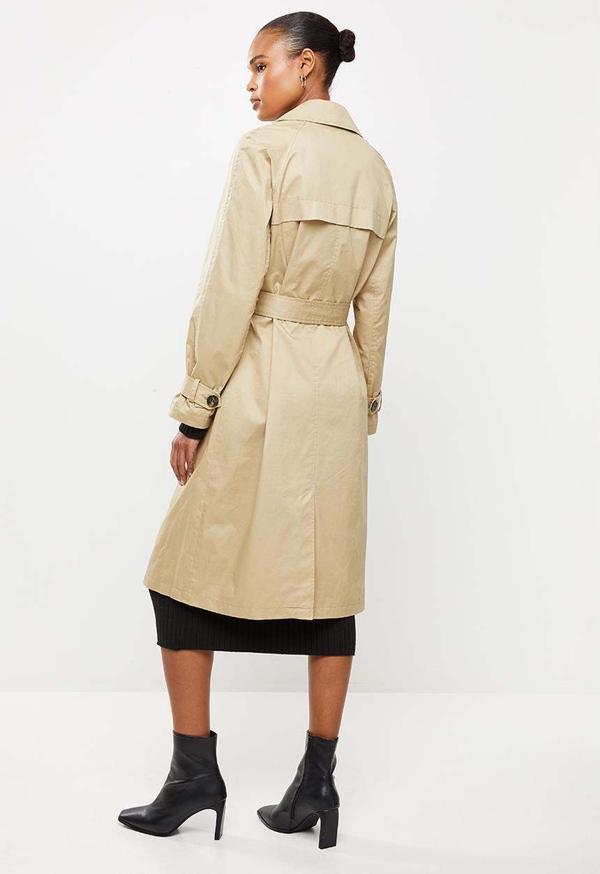 Vero Moda - Munich long trenchcoat - taupe