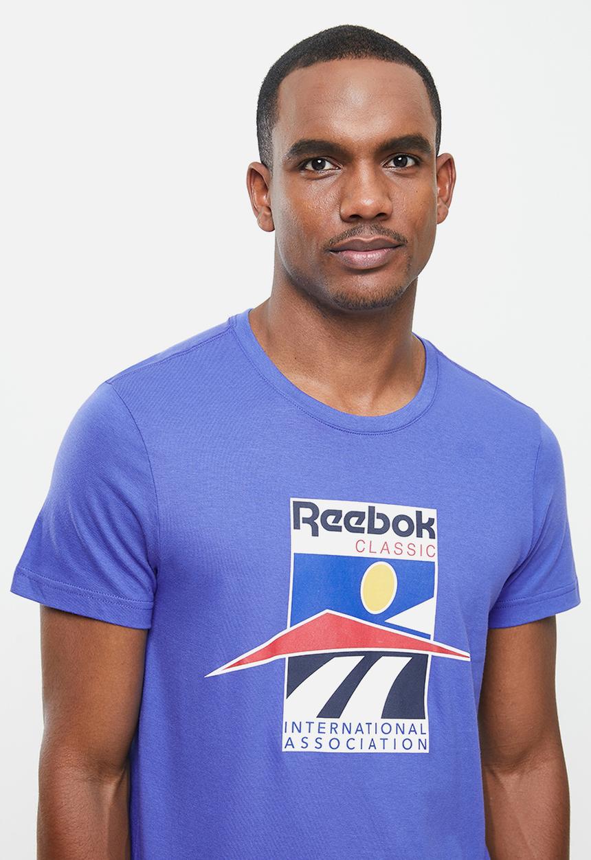 Reebok - Cl gp intl tee - blue