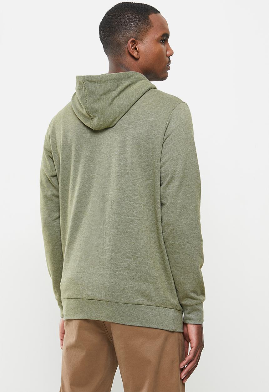 Vertigo - Mens Vertigo sweater pullover hoodie - olive