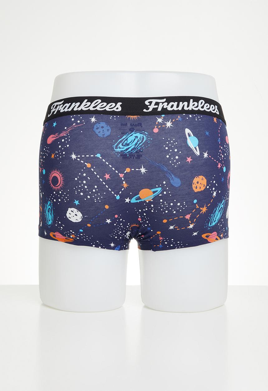 Franklees - Intergalactic you & me short leg trunks - purple 