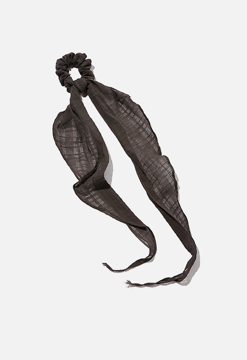 Rubi - New york convertible scrunchie - natural dye black