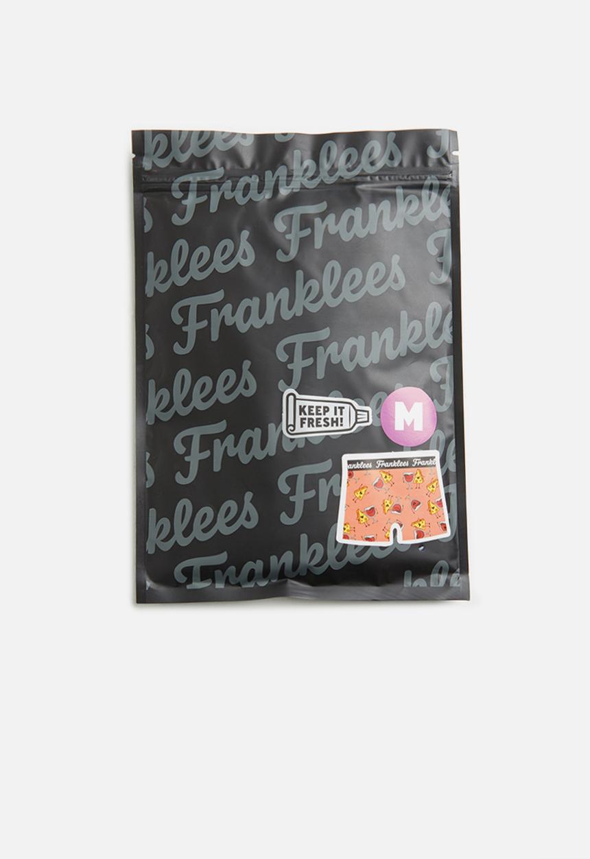 Franklees - Cheese & wine long leg trunks - peach