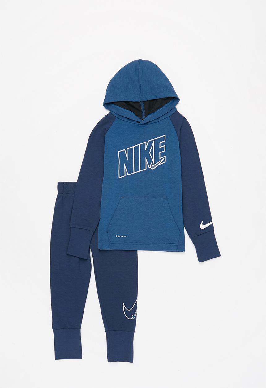 Nike - Nkn tenacity fz jogger set - blue 