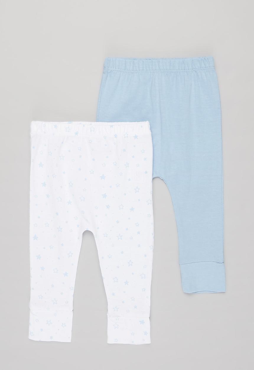Pop Candy - 2 Pack leggings - blue & white