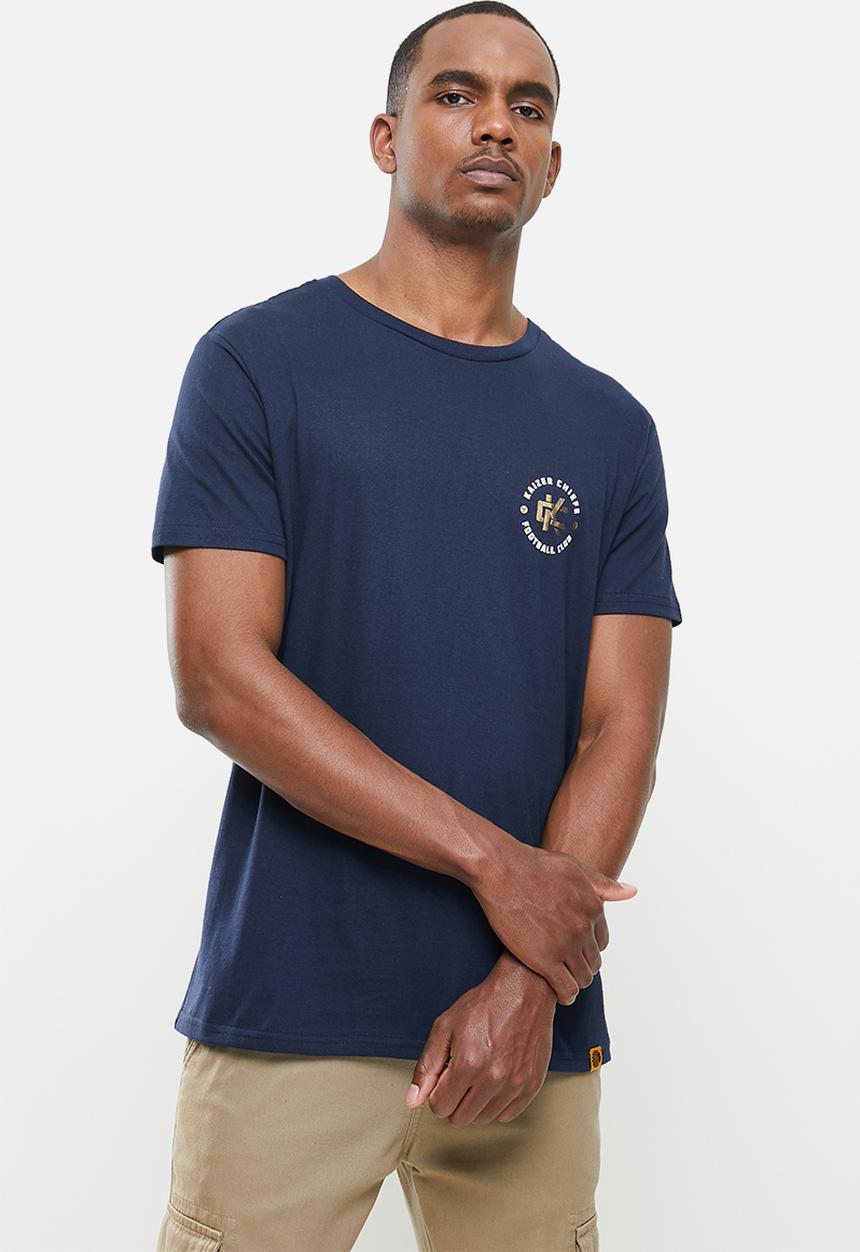 Kaizer Chiefs - Urban Edition - 50 years anniversary T-shirt gold foil - navy