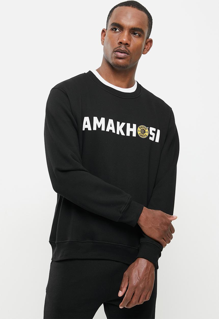 Kaizer Chiefs - Urban Edition - Amakhosi crew neck sweater - black
