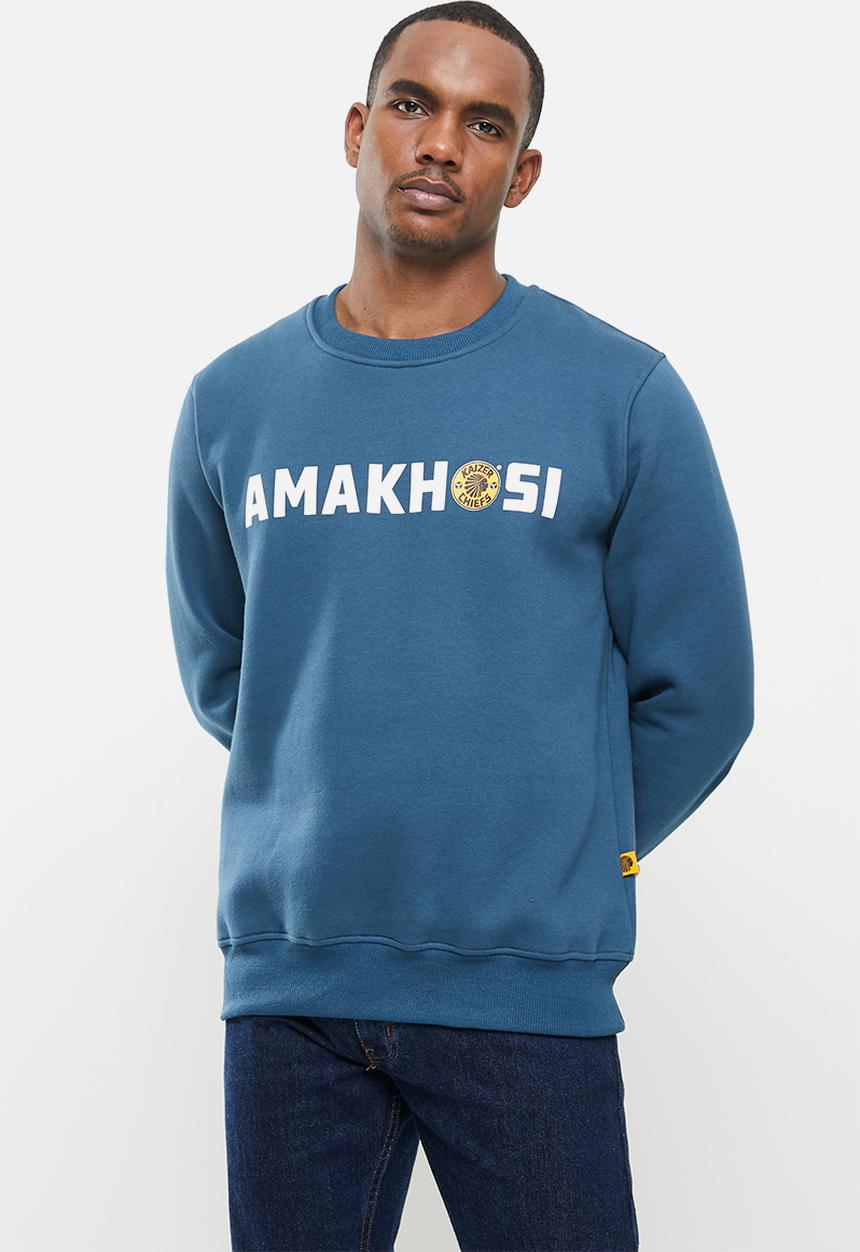 Kaizer Chiefs - Urban Edition - Amakhosi crew neck sweater - blue