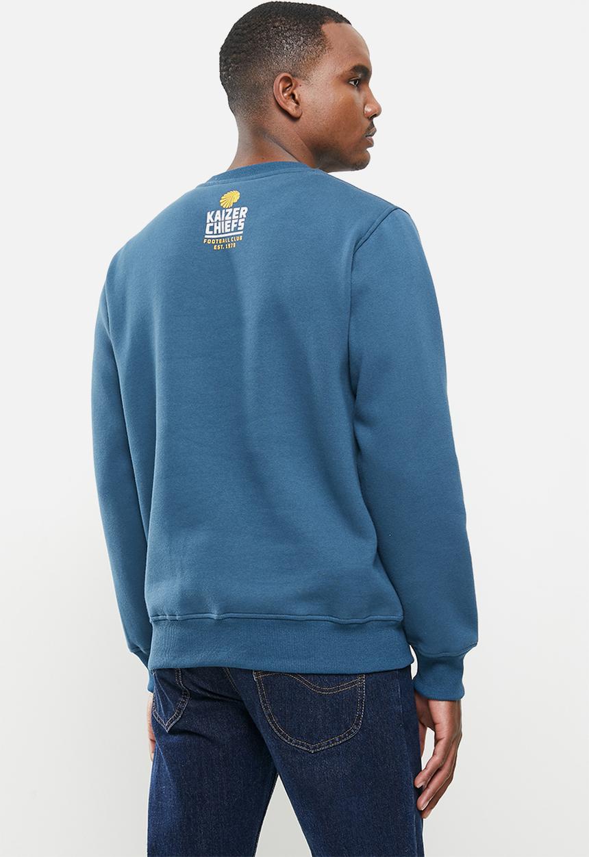 Kaizer Chiefs - Urban Edition - Amakhosi crew neck sweater - blue
