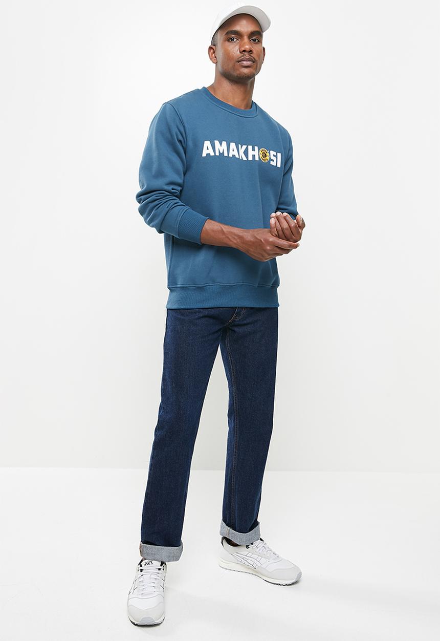 Kaizer Chiefs - Urban Edition - Amakhosi crew neck sweater - blue