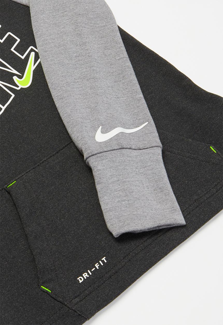 Nike - Nkn tenacity fz jogger set - grey & black 