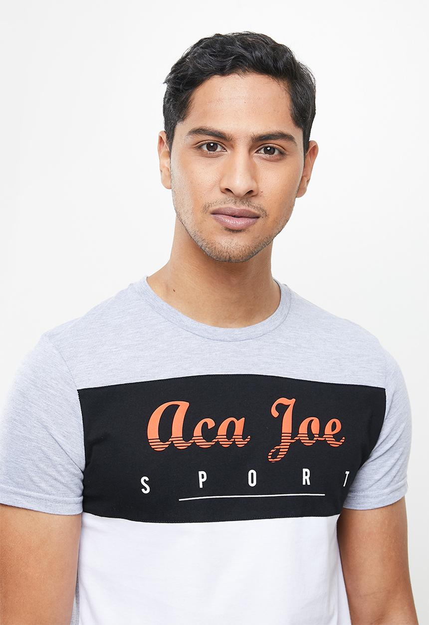 Aca Joe - Aca joe T-shirt - grey & red