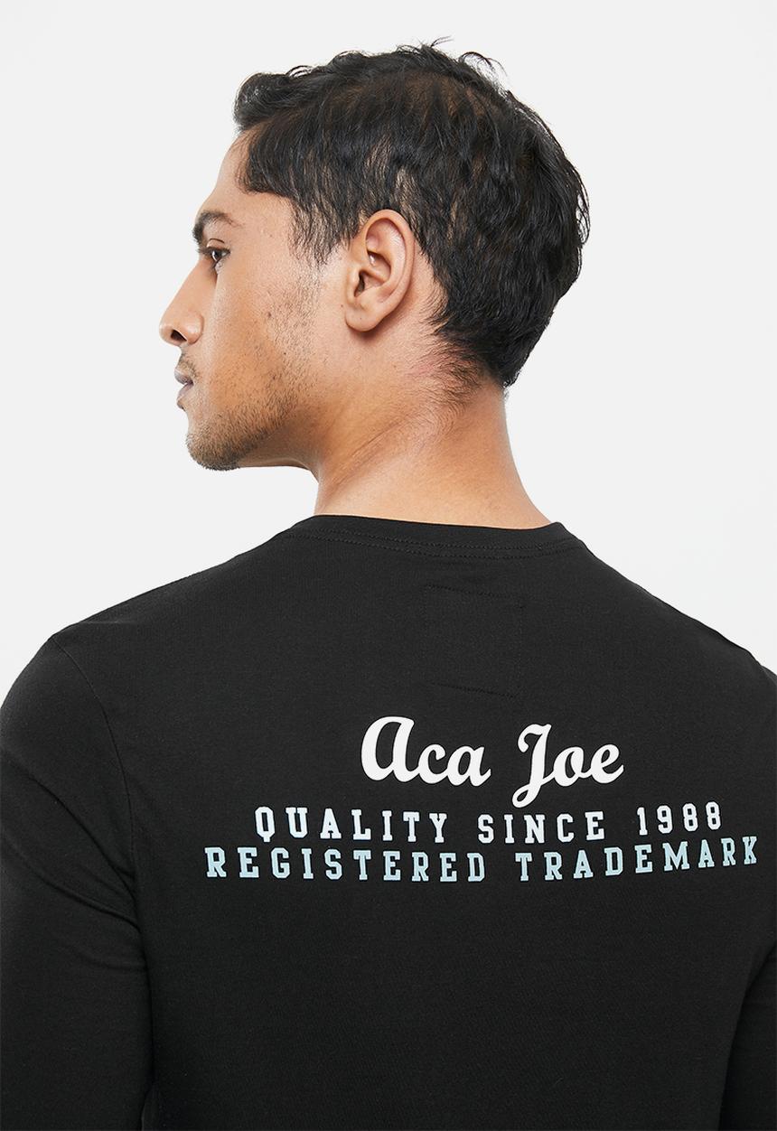Aca Joe - Aca joe long sleeve T-shirt - black